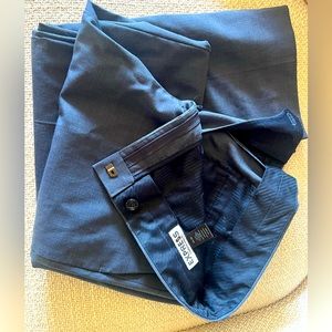Mens Express Dress Pants-(style=photographer) Slate Blue.  34/32